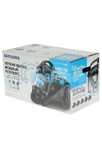 Пылесос Samsung VC15K4116VR/EV красный/черный, 390/1500 Вт, уборка сухая, пылесборник контейнер 1.3 л