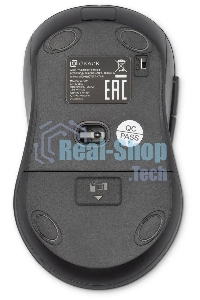 Мышь беспроводная Oklick 677MW черный, 1600 dpi, радиоканал, USB, кнопки - 6