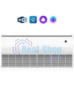 Внутренний блок напольно-потолочной сплит-системы Ballu BLC_CF/in-48HN1_21Y 48000 BTU, 140 м², 43 дБ, охлаждение, обогрев, осушение, белый