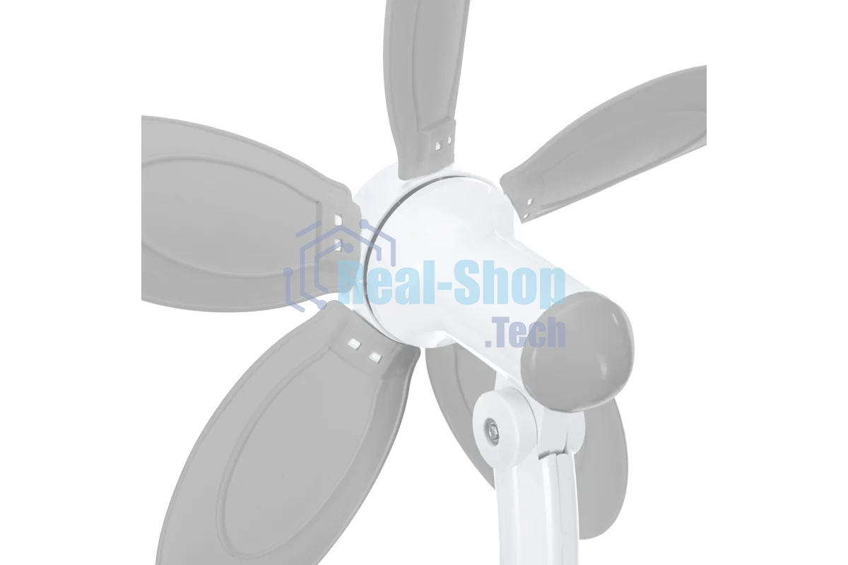 Вентилятор настольный DUX DX-07 7 Вт, белый/серый