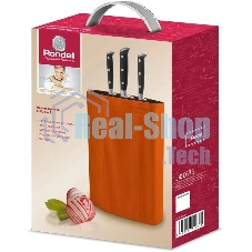 Подставка для ножей Rondell RD-470 (Orange) ABS пластик.