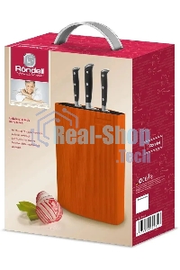 Подставка для ножей Rondell RD-470 (Orange) ABS пластик.