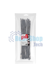 Хомут кабельный 4.8х250 NO-224-219 черный (уп. 25 шт) Эра