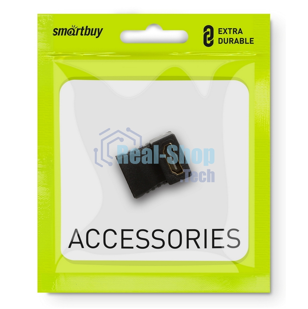 Адаптер HDMI F-F угловой разъем (5) Smartbuy A112