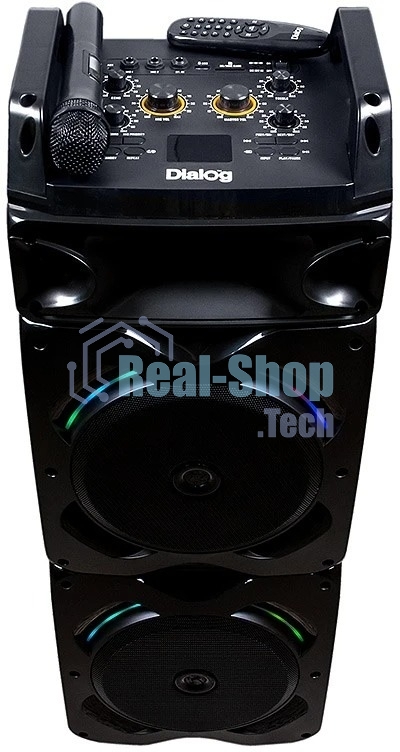 Акустическая колонка Dialog Oscar AO-220 1.0, 100W RMS, Караоке с беспр. микр, BT/FM/USB/SD/GT
