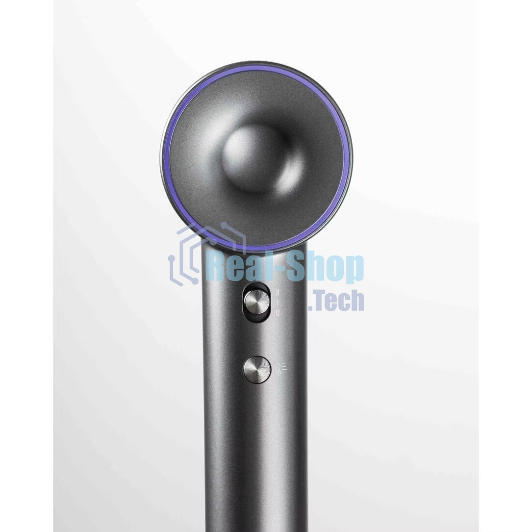 Фен Haier HHD-603 графитовый, 1600 Вт, компактный, ионизация