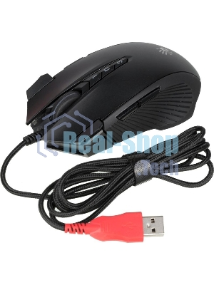 Мышь проводная A4Tech Bloody J90s черный, 8000 dpi, USB, кнопки - 12