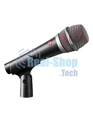 Микрофон динамический sE Electronics V7 40 Гц - 19 кГц, суперкардиоида, в комплекте: микрофонный зажим, адаптер с резьбой, чёрная ветрозащита, транспортировочный чехол на молнии. Цвет серый.