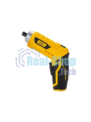 Отвертка аккумуляторная Deli DL-DP04-E2B1 (3,6В, 1,5А*ч, 3Нм, набор бит 10 шт, пласт. кейс)