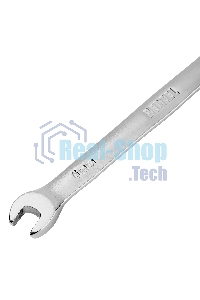 Ключ комбинированный трещоточный Denzel 6 мм, CrV, матовый хром 14700