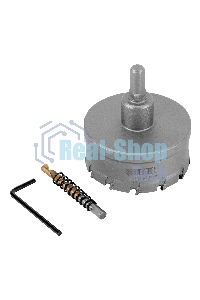 Коронка по металлу Denzel твердосплавная, 73 мм