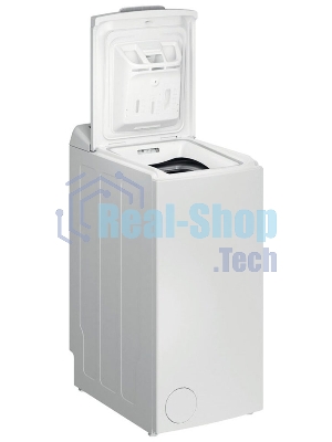 Стиральная машина Indesit BTW S6240P EU/N белая, загрузка вертикальная 6кг, 1200 об/мин., класс: C