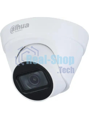 Камера видеонаблюдения Dahua DH-IPC-HDW1230T1P-A-0280B-S6, IP, 2 Мп, 2.8 мм, белая