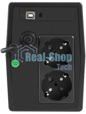 Источник бесперебойного питания ExeGate Smart LB-500.LCD.AVR.2SH.USB / 500 ВА / 300 Вт / 2 x CEE 7 (евророзетка)