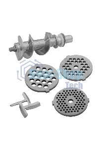 Мясорубка электрическая Maunfeld MF-233CH красный, 1360 Вт