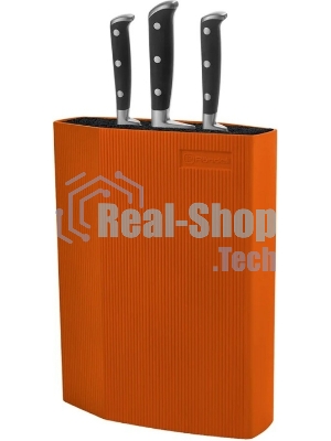 Подставка для ножей Rondell RD-470 (Orange) ABS пластик.