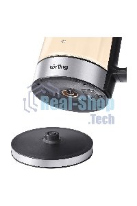 Чайник электрический Korting KWK 0903 G объем 1.7 л, материал: стекло, механическое управление, фильтр от накипи, 5 температурных режимов, автоотключение, поддержание температуры