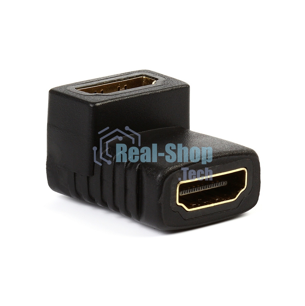 Адаптер HDMI F-F угловой разъем (5) Smartbuy A112