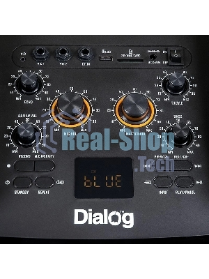 Акустическая колонка Dialog Oscar AO-220 1.0, 100W RMS, Караоке с беспр. микр, BT/FM/USB/SD/GT