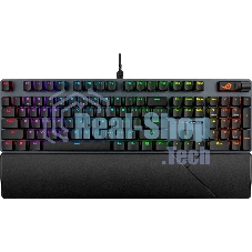 Клавиатура ASUS ROG Strix Scope II X ROG NX Snow V2 проводная, USB Type-A, чёрный