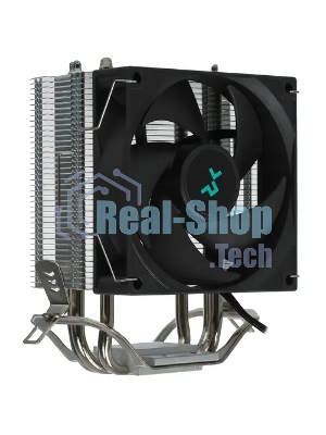 Кулер для процессора DEEPCOOL AG300 серебристый, 92 мм, алюминий/медь, 3050 об/мин, 30.5 дБ, 4 pin, 150 Вт, 129 мм