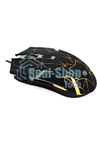 Мышь проводная Oklick 701G черный, 3600 dpi, USB, кнопки - 6