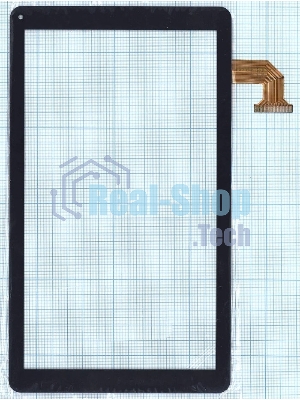 Сенсорное стекло (тачскрин) FX-10.1-0092A-F-02, черное
