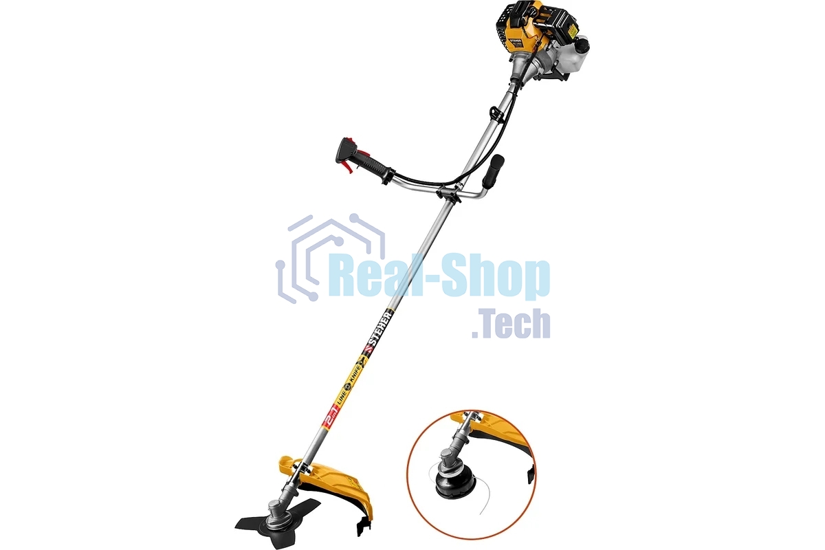 Бензокоса STEHER BT-1300, 1.3 кВт/1.7 л.с., 43 см3