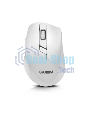 Мышь беспроводная SVEN RX-425W белый, 1600 dpi, радиоканал, USB, кнопки - 6