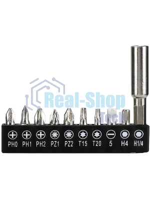 Отвертка аккумуляторная Deli DL-DP04-E2B1 (3,6В, 1,5А*ч, 3Нм, набор бит 10 шт, пласт. кейс)