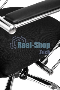 Кресло руководителя Бюрократ CH-607SL TW-01 Neo Black черный, сетка/ткань с подголов. на колес. металл хром