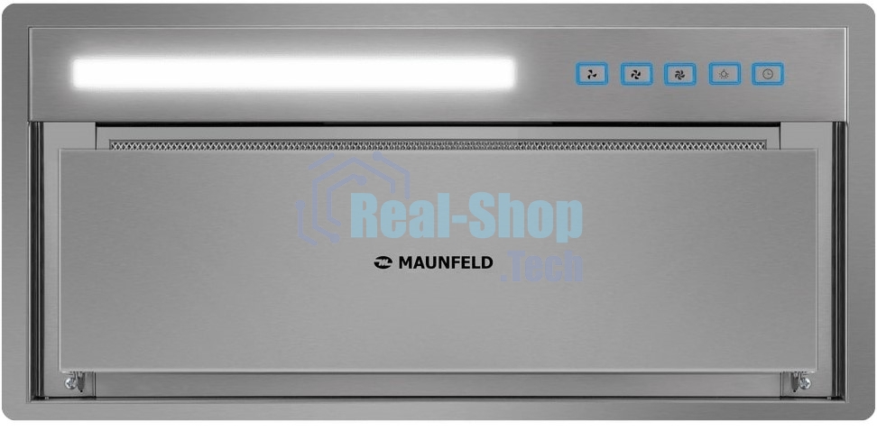 Вытяжка встраиваемая Maunfeld Clare 60 нержавеющая сталь, 60 см, 1050 куб. м/ч, 50 дБ