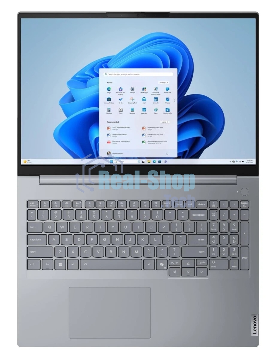 Ноутбук Lenovo ThinkBook 16 G8 IAL Intel Core Ultra 7 255H 4400MHz/16