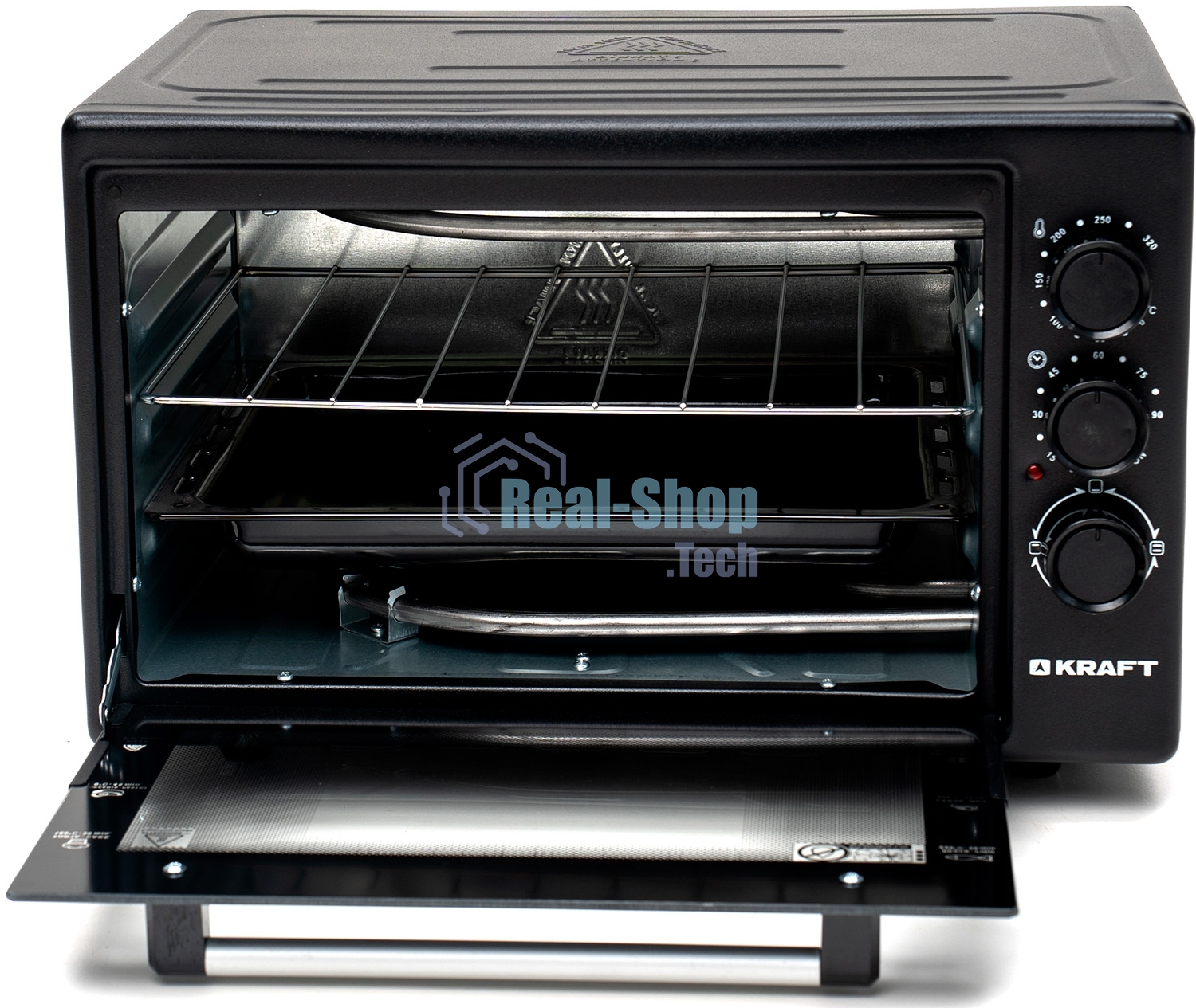 Мини-печь Kraft KF-MO 3200 BL черный