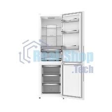 Холодильник Kuppersberg RFCN 2013 WG белое стекло двухкамерный 240/95л морозилка снизу, No Frost