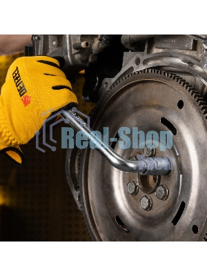 Вороток Г-образный Denzel 250x50 мм, квадрат 1/2