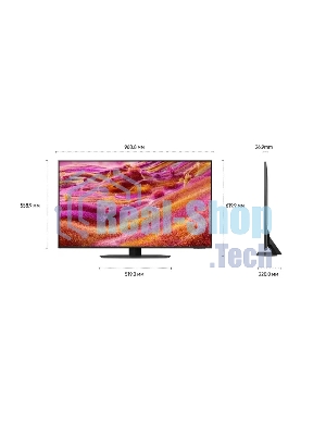 Телевизор Samsung QE43QN90FAUXRU, 43