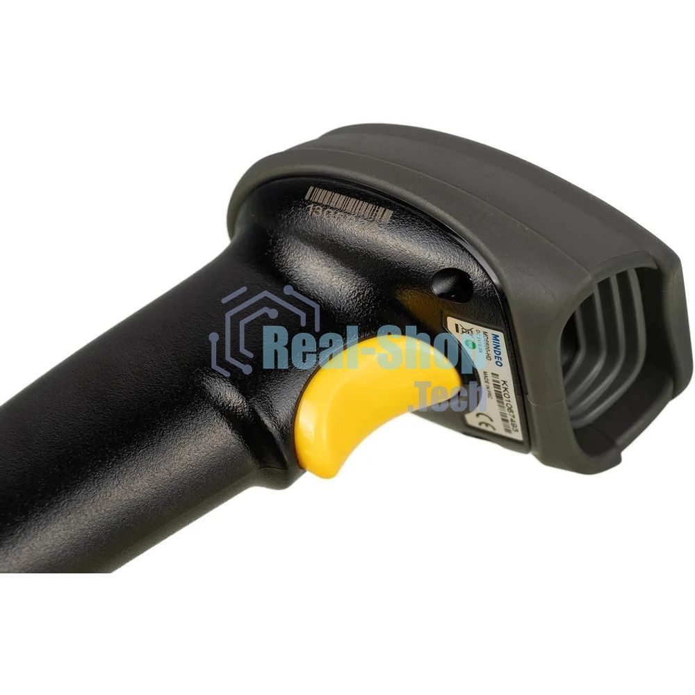 Сканер штрих-кода ручной Mindeo MD6600-HD 1D/2D имидж, проводной, RS-232/USB, черный