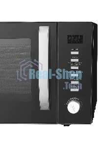 Микроволновая печь Hyundai HYM-D3028 черный/серебристый, 23 л, 900 Вт, переключатели - кнопки/поворотный механизм