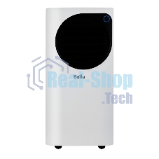 Кондиционер мобильный Ballu Eclipse BPAC-10 EPW/N6 10000 BTU, 24 м², 50 дБ, охлаждение, осушение, белый