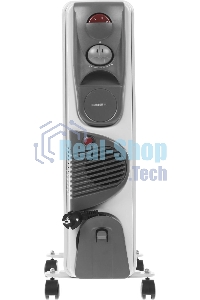 Обогреватель масляный Centek CT-6203-9 (9 секций) белый, 2400 Вт, 20 м2, 3 режима, термостат