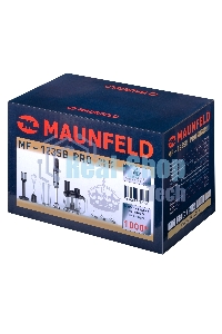 Блендер погружной Maunfeld MF-123SB PRO черный, 1000 Вт