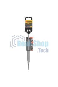 Зубило Denzel 14 х 40 х 250 мм, 40Cr, SDS PLUS