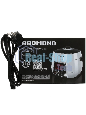 Мультиварка-скороварка Redmond RMC-P470 5л 1000Вт белый/черный