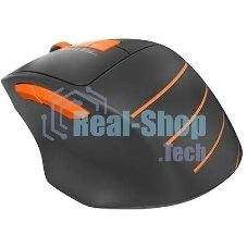 Мышь беспроводная A4Tech Fstyler FG30 серый/оранжевый, 2000 dpi, радиоканал, USB, кнопки - 5