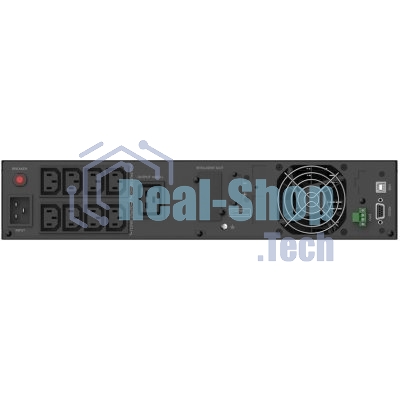 Источник бесперебойного питания CBR PLS-3KRT-8I-LCHERSC / 3000ВА / 2700Вт / 9 x C13,HID-USB, RS232, EPO, SNMP slot