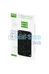 Графический планшет LCD для заметок и рисования Maxvi MGT-03 черный