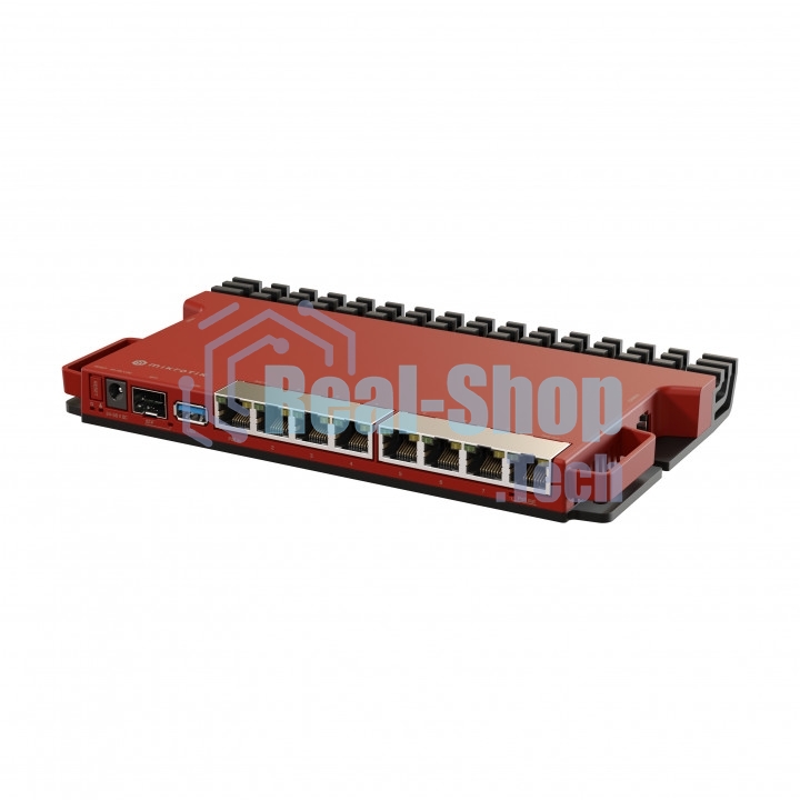 Маршрутизатор MikroTik L009UiGS-RM, 8*1Gbit, 1*SFP 2.5Gbit(вилка US)