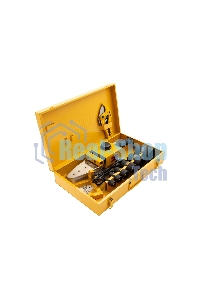 Аппарат для сварки пластиковых труб Denzel DWP-1500 1500Вт 260-300С компл насадок 20-63мм