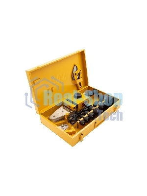 Аппарат для сварки пластиковых труб Denzel DWP-1500 1500Вт 260-300С компл насадок 20-63мм